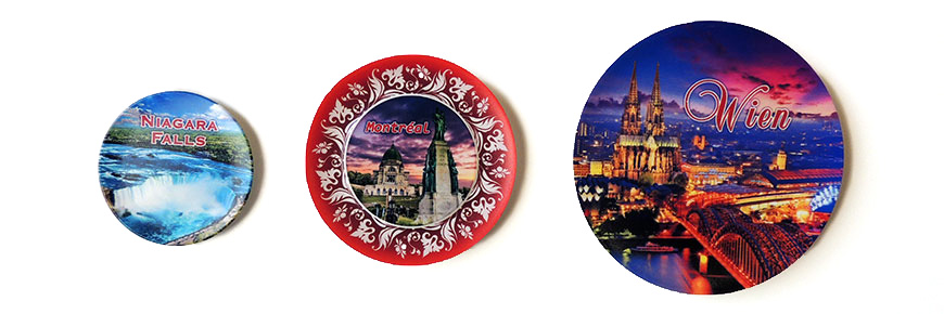 Suvenýrové polykeramické talíře